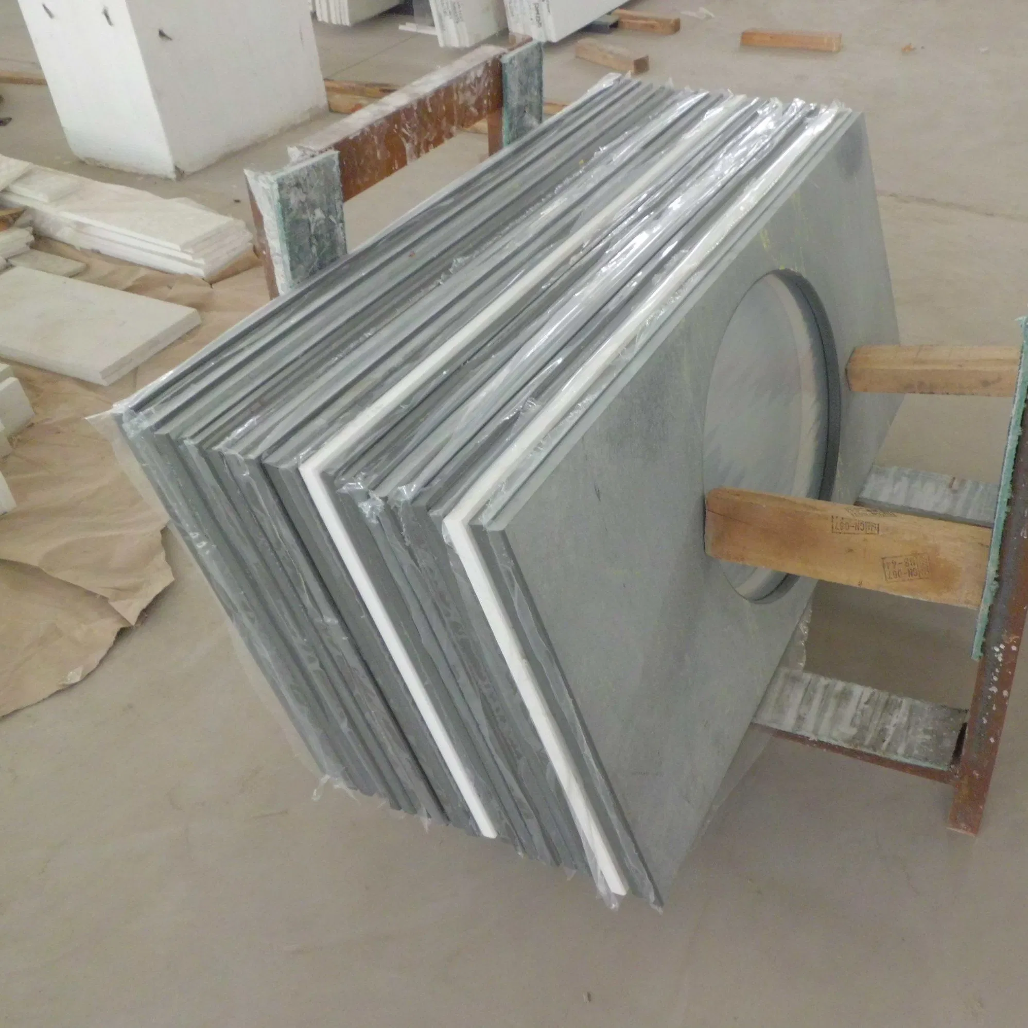 Surface White Sparkle Crystal Quartz Kitchen Top Countertop Vanity Top Customized Size Black White