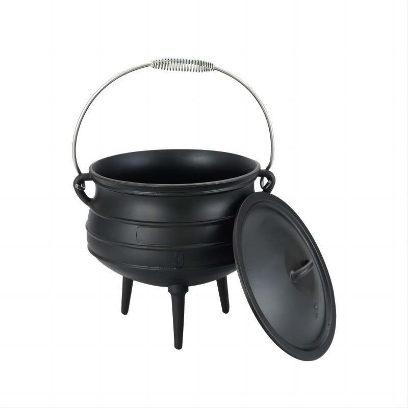 Чугунный казан Potjie №3 для кемпинга и пикника