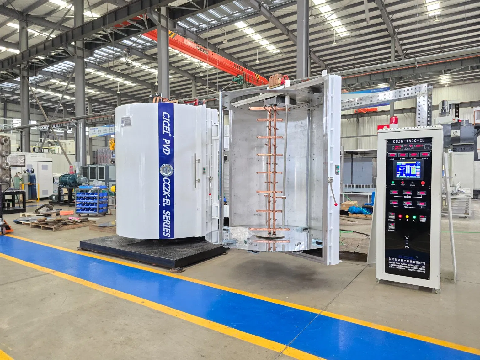 Colored Acrylic Diamonds Evaporation Coating Machine