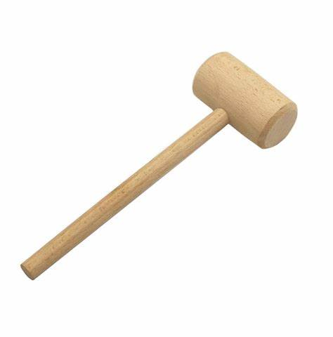 Wooden Hammer with Environmental Water Lacquer