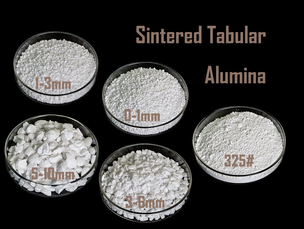 Табулярный глинозем (корунд) белый 0-1мм, 1-3мм, 3-6мм, 5-10мм