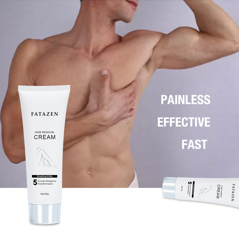 Five Minutes Painless Fast Hair Removal Natural Whitening Moisturizing White Depilatory Cream