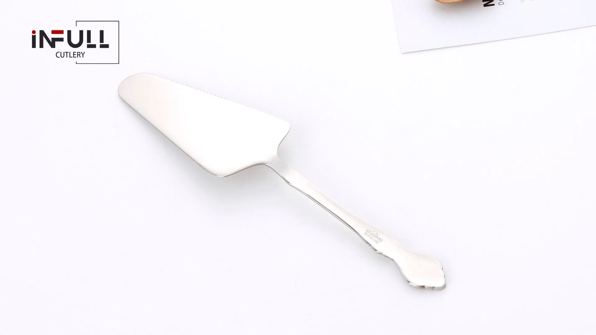 Silver Metal Wedding Cake Servers for Wedding Birthday