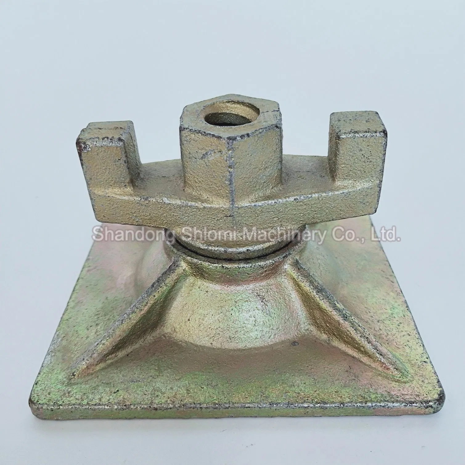 Peri/Doka/Meva Formwork Swivel Wing Nut With115mm*115mm Anchor Plate for 15/17mm Tie Rod