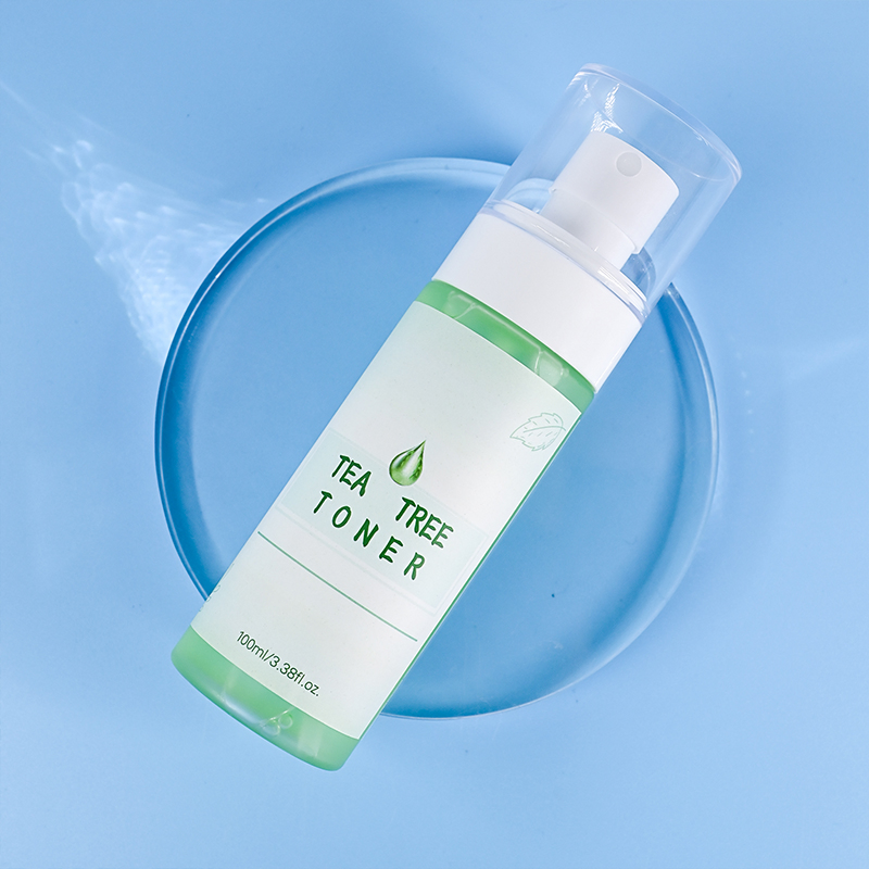 Cosmetic Face Skin Care Tea Tree Oil Balancing Acne Control Lightening Toner