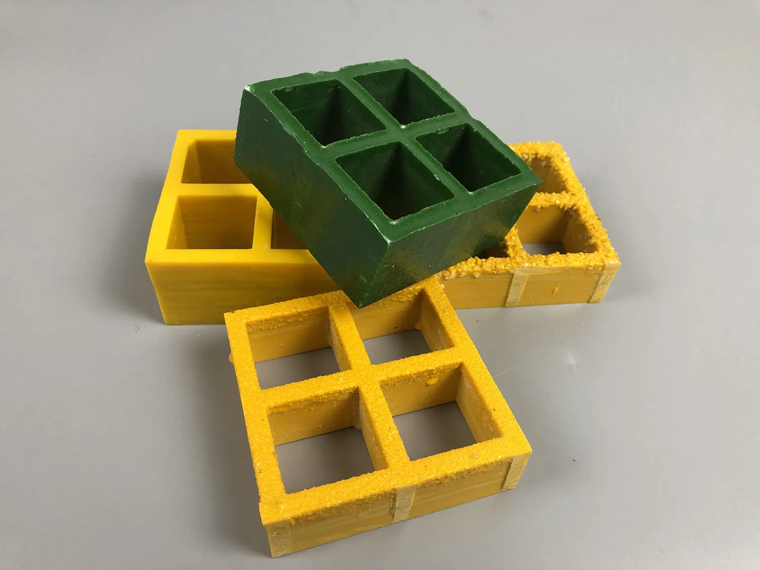 Pultruded Profile Steel Fiberglass Reinforced Plastic Fiberglass GRP / FRP Grating