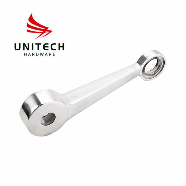 Premium Stainless Steel Short Arm Spider Connector for Glass Panels
