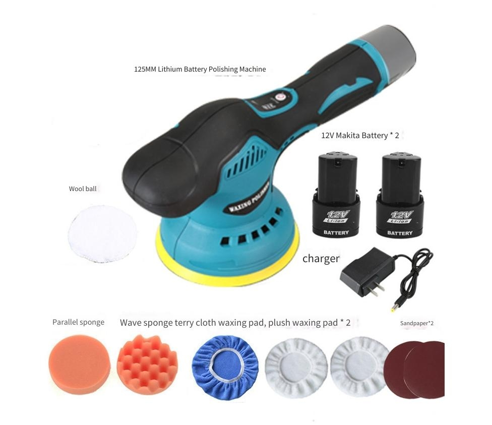 Portable Lithium Battery Polisher for Effortless Car Detailing Lijadoras De Banda