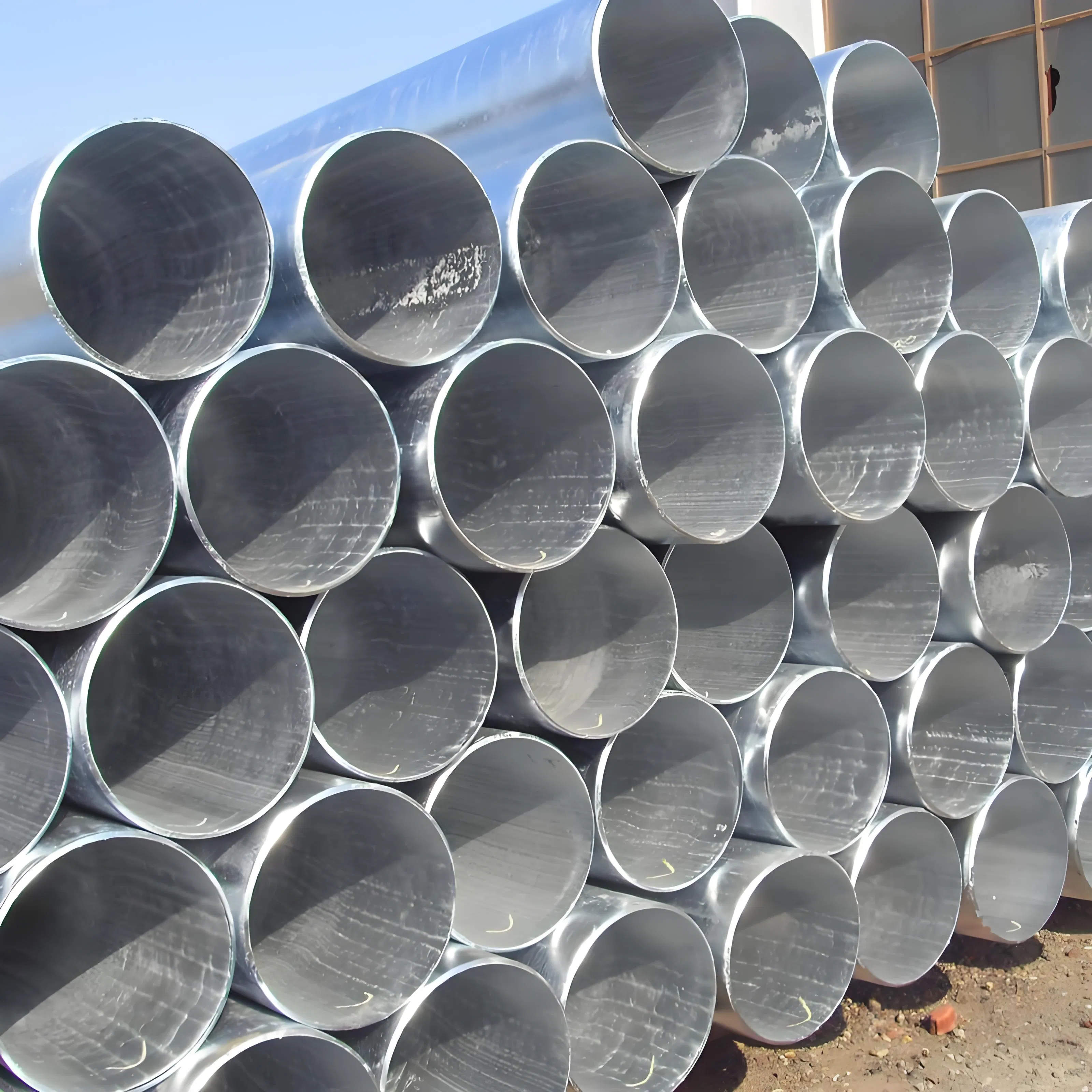Heavy-Duty Scaffolding Gi Pipe Grade St35-St52 Thickness 1mm-10mm