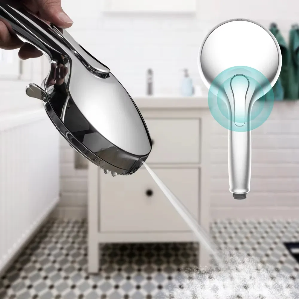 Versatile 7-Function ABS Plastic Shower Head for Ultimate Comfort