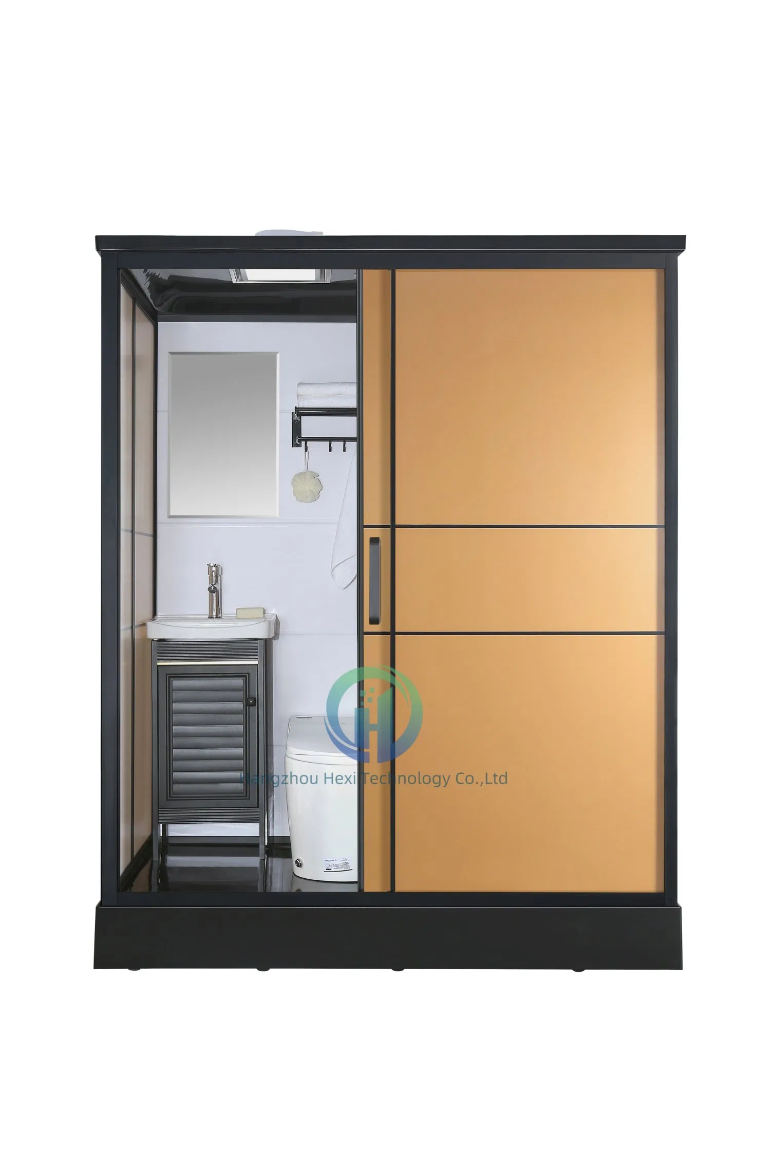 Modular Prefab Toilet Bathroom Standard Restroom Indoor Living Homes Toilet Portable Bathroom