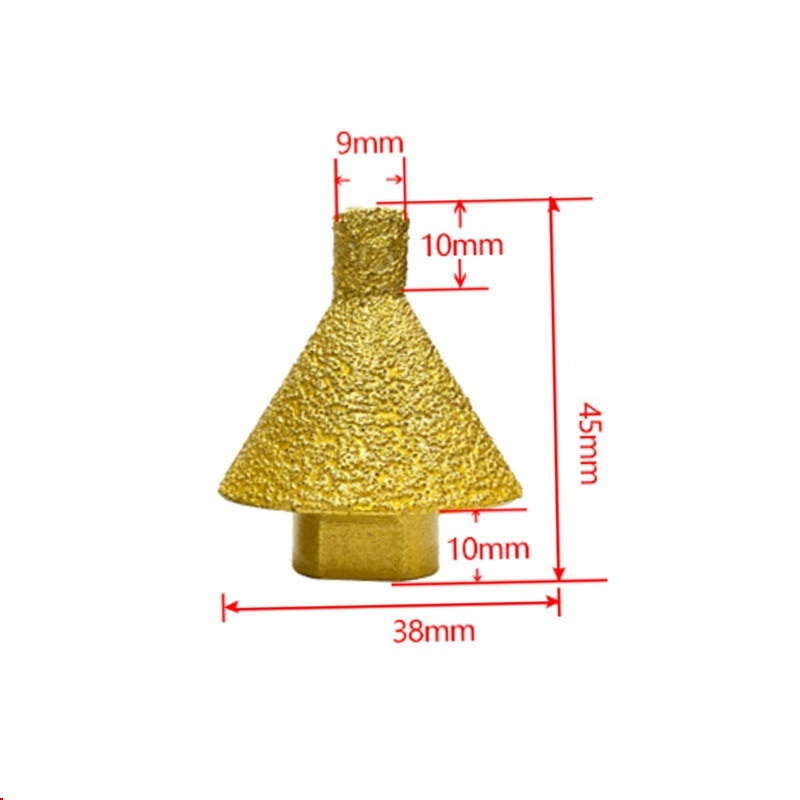 Custom Size Diamond Chamfer Drill for Angle Grinder Tile Ceramic