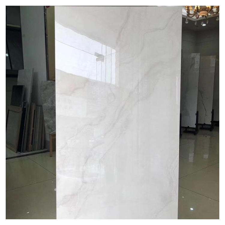 China Glossy White Glazed Marble Price 600X600mm Porcelain Polished Ceramic Floor Tiles