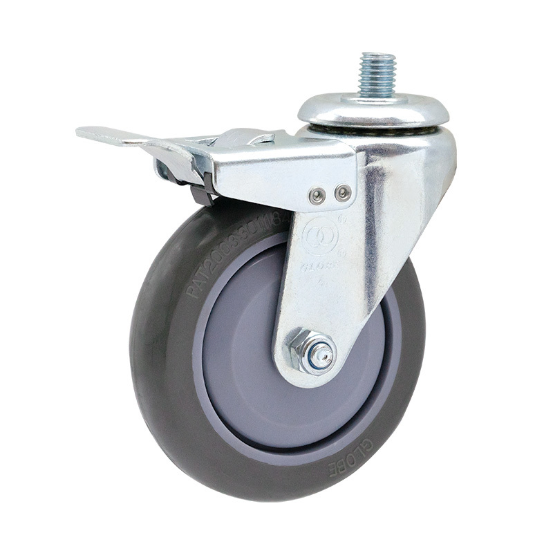 Swivel Caster with/Without Brake Wheel Castors Manufacturer for Trolley and Industrial