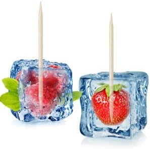 1500 Bamboo Double-Ended Toothpicks for Appetizers, Fruits and Teeth Cleaning