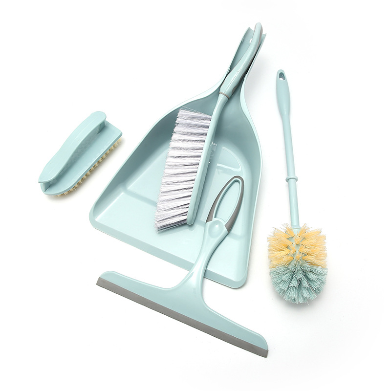 Multifunctional Household Cleaning Premium Eco Clean Solutions Plastic Rubbish Lighted Broom and Dustpan for Wholesales