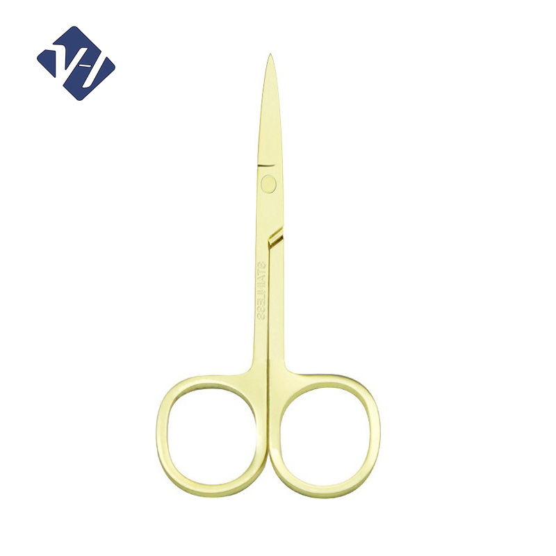 Custom Eyelash Cutting Scissors Small Eyebrow Trimmer Scissor Private Label