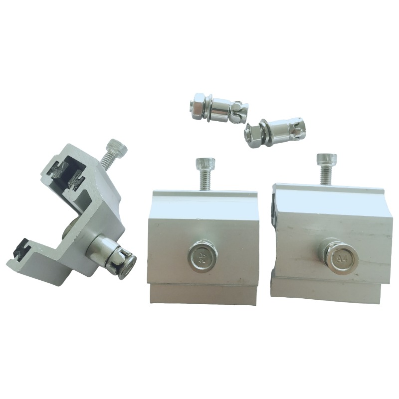 Facade Bracket Aluminium Granite Profile Wall Facade Extrusion for Marble Tiles