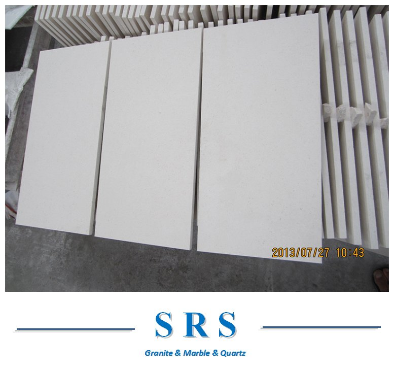 White Limestone Tiles for Wall/Floor with Good Quality