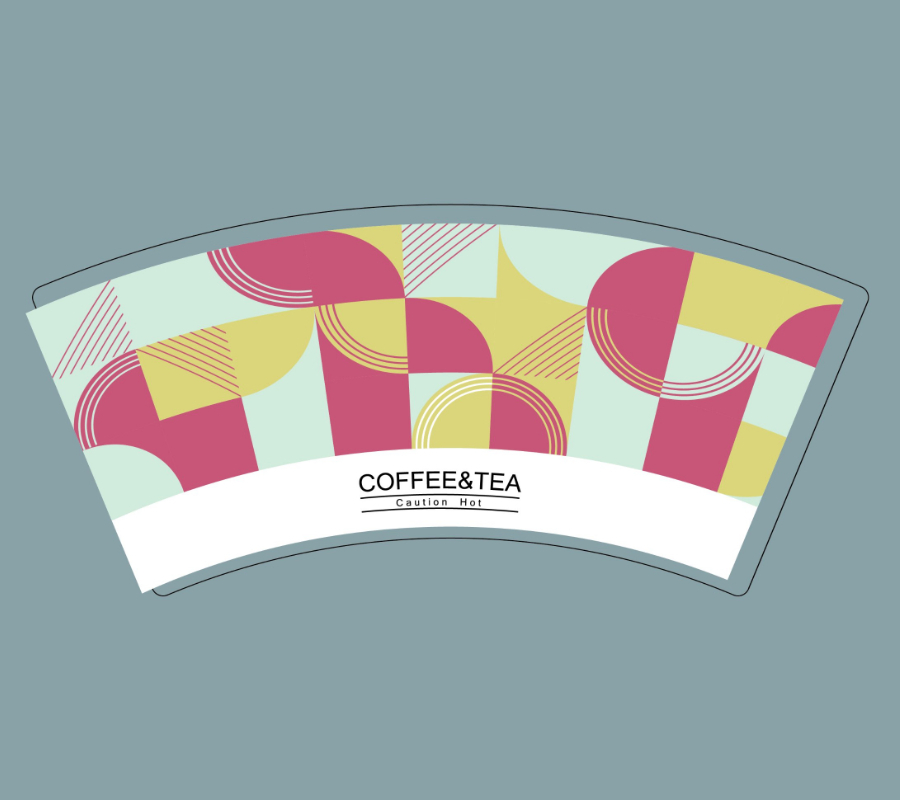 Free Design Paper Cup Raw Material Printed Paper Cup Fan
