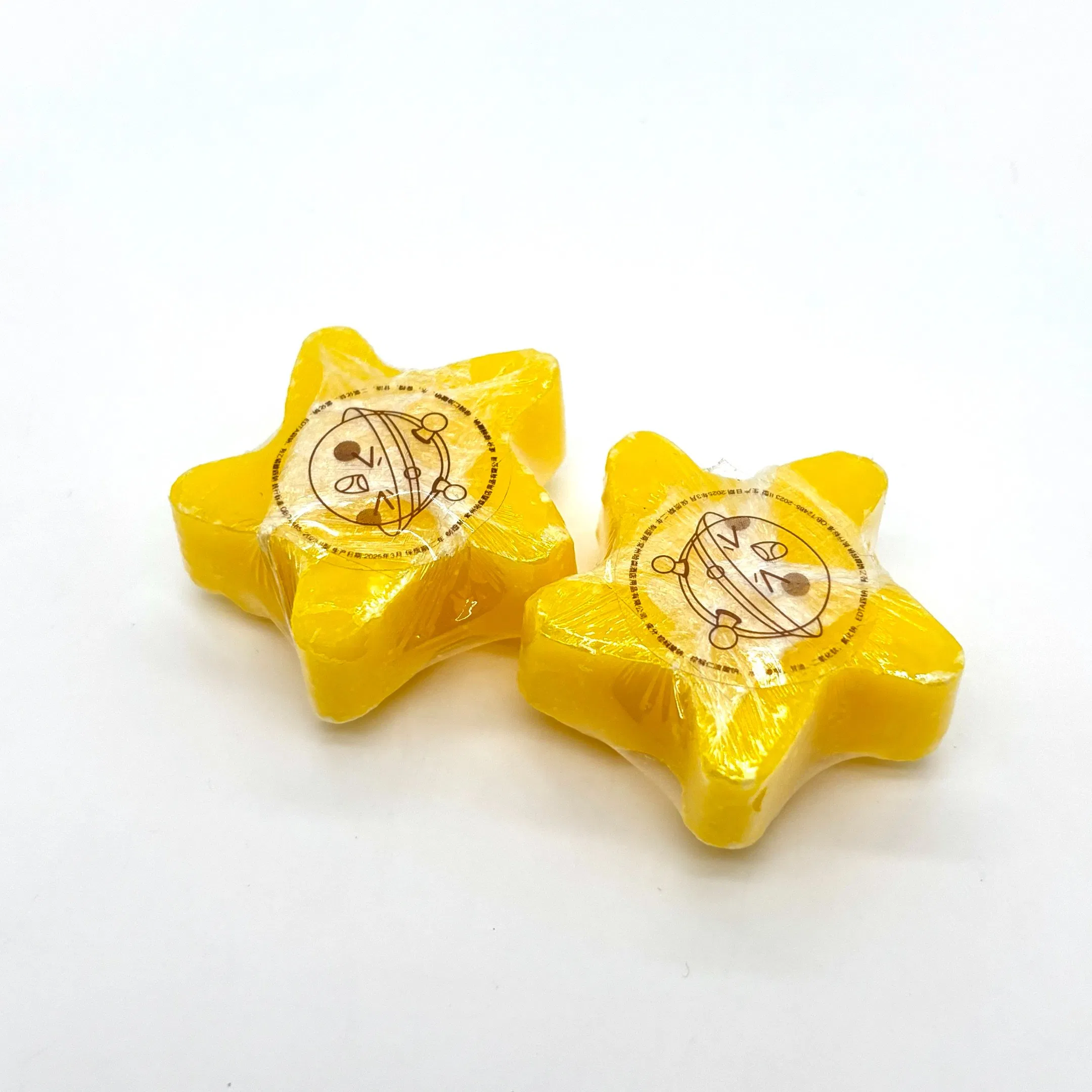 18g Yellow Starfish-Shaped Soap Chamomile Fragrance with Plastic Wrap Packaging 03