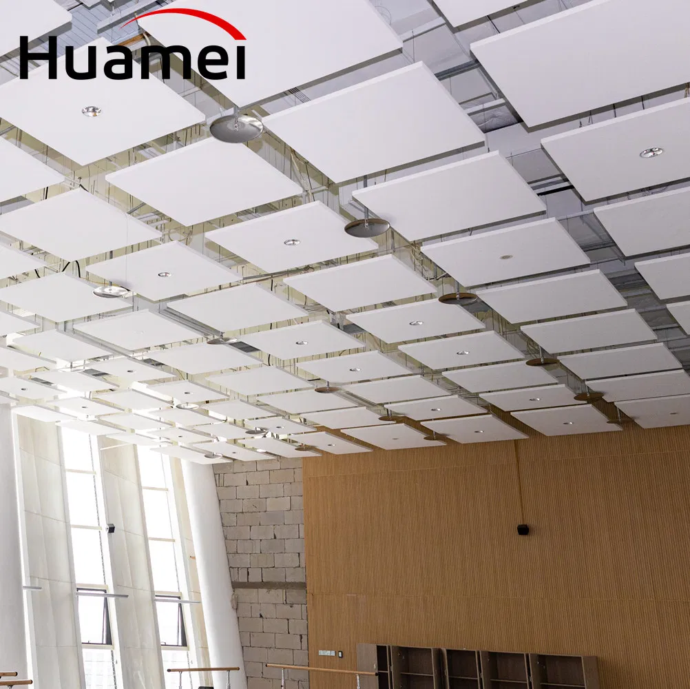 Sound Absporption Fiber Acoustic Panel Acoustic Wall Panel for Music Room
