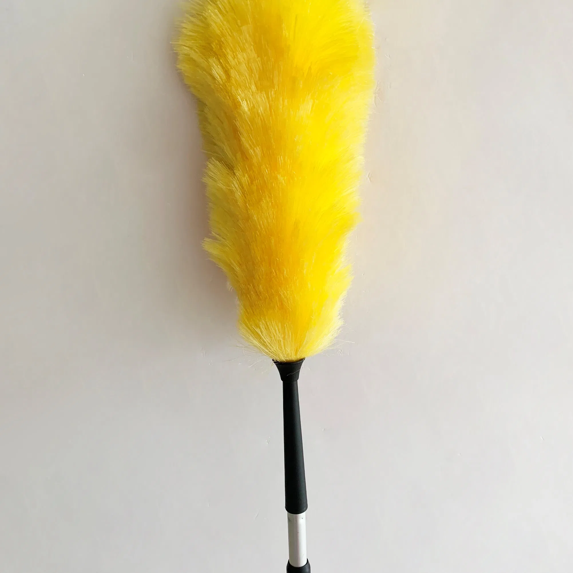 Telescopic Static Duster with Aluminum Telescopic Handle and PP Block with PP Duster Head for Home and Office Cleaning
