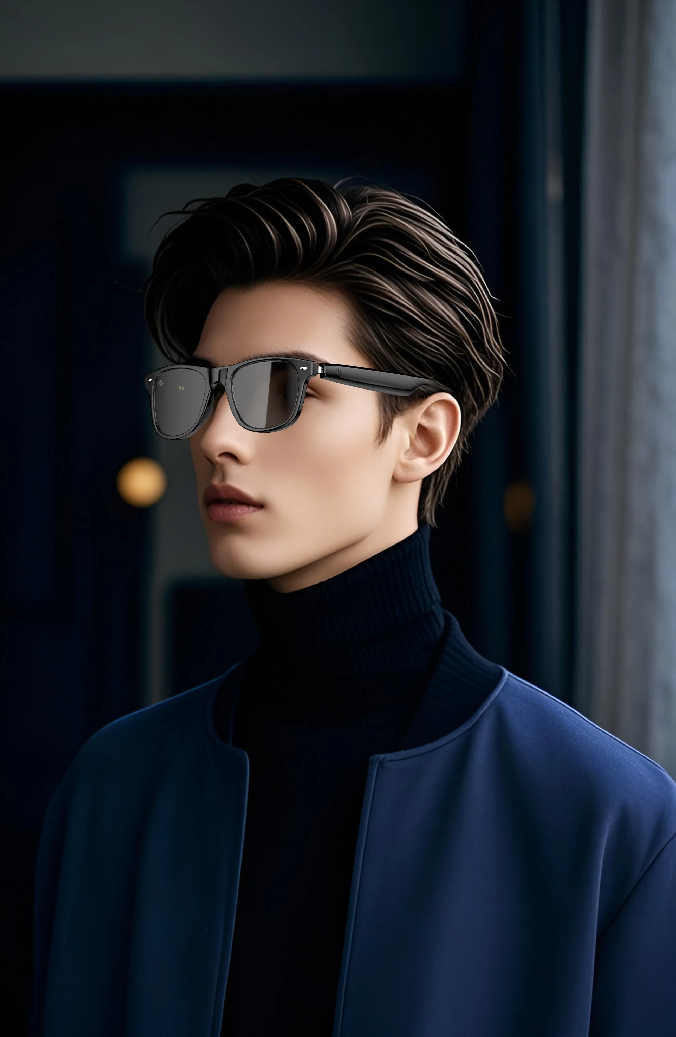 Умные очки для велоспорта с сенсорным управлением, влагозащита IP4