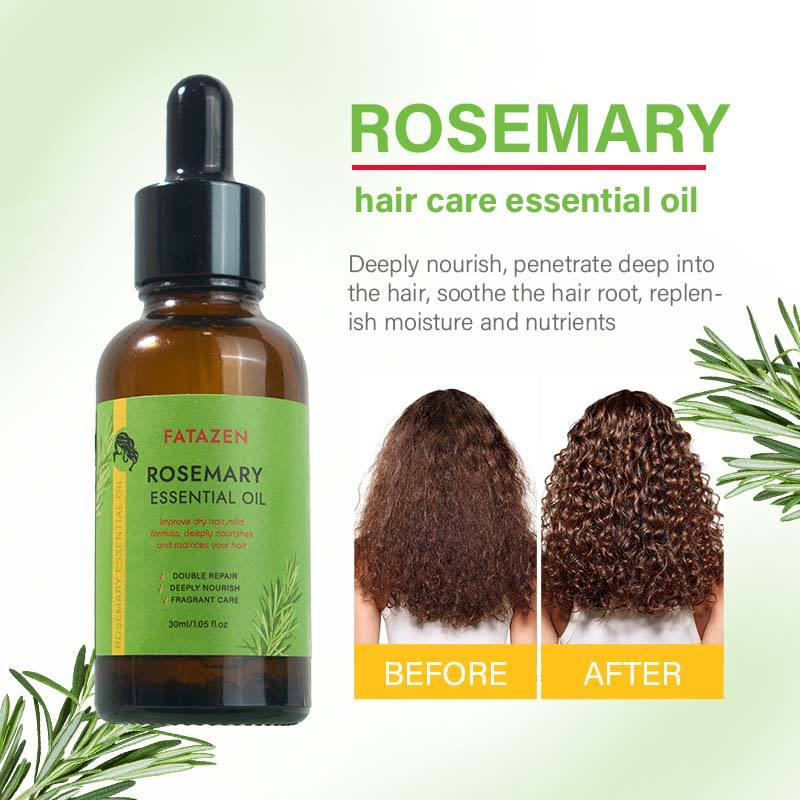 Private Label Natural Organic Concentrated Hair Oil Natural Formula Hair Oil Rosemary Nourishing Fatazen Rosemary Hair Oil