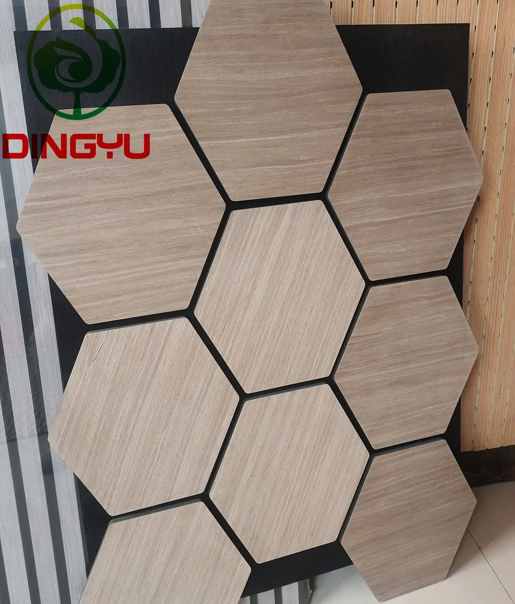 Sound Absorbing Proofing Boards Ceiling Pet Wood Slat Wall Soundproof Acoustic Panels