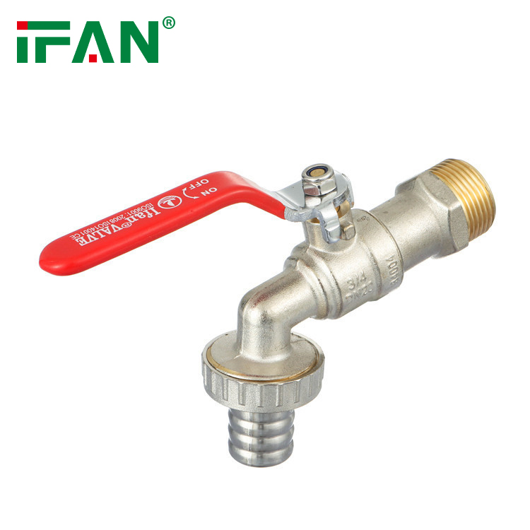 Латунный садовый кран Ifan 1/2" 3/4"
