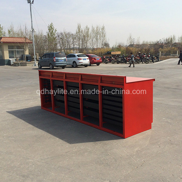 30 Drawer Ball Bearing Steel Tool Chest with Wooden Top