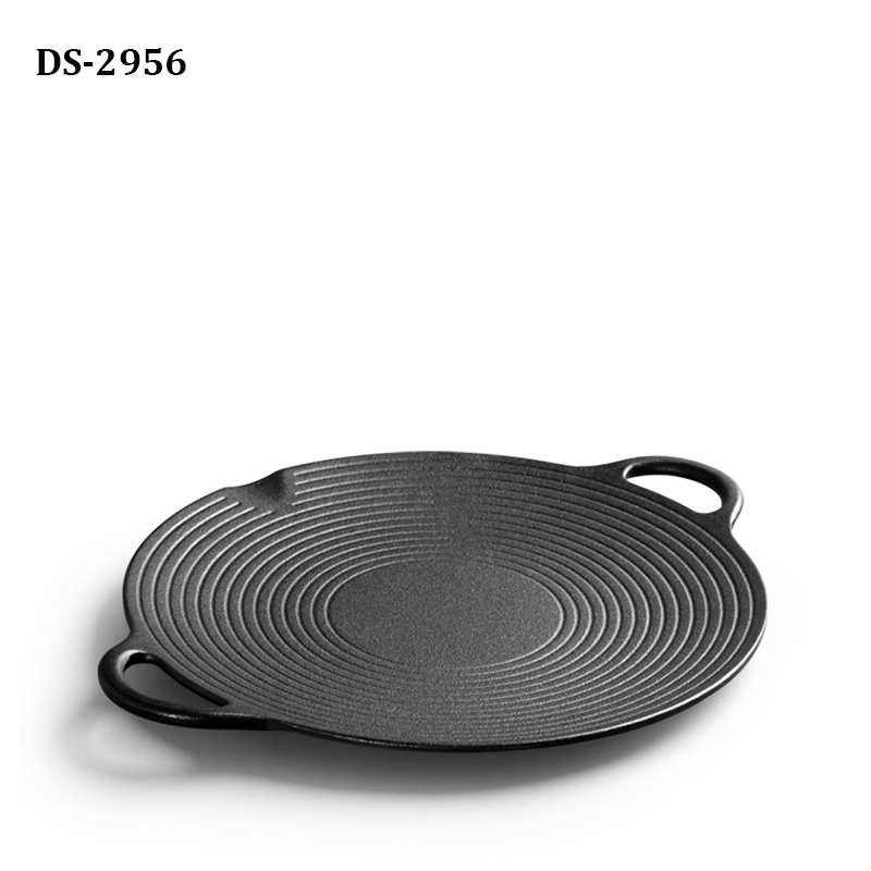 Ds-2957 Cast Iron Loaf Pan with Lid Bread Baking Pans Even Heat Distribution for Homemade Bread, Cake, Meatloaf