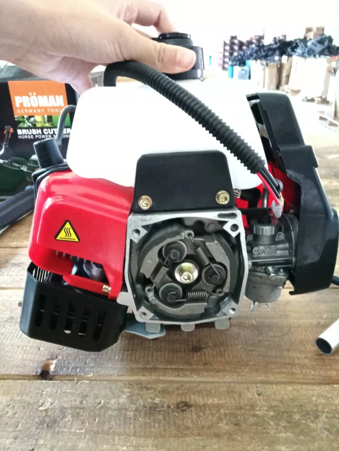 2 Stroke Brush Cutter 411 Modle Gasoline Gardening Grass Trimmers Brush Cutter