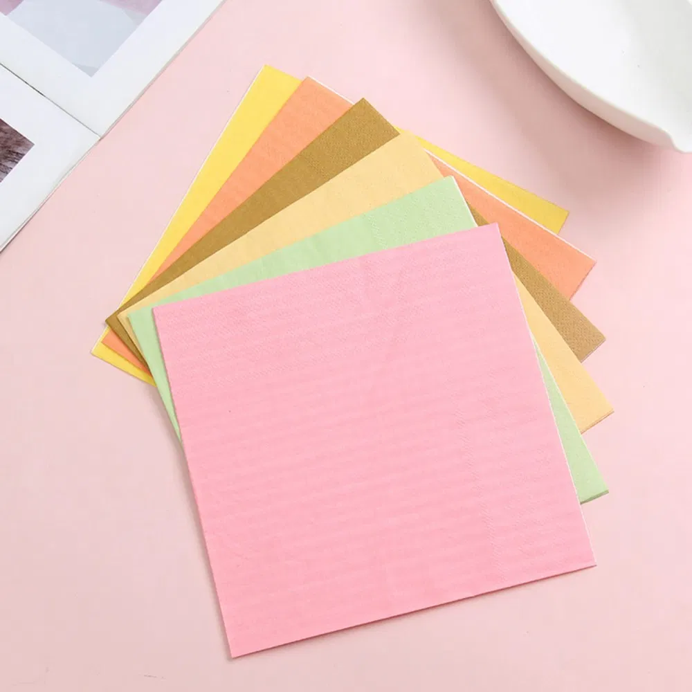 Colorful Printed Airlaid Napkins for Parties