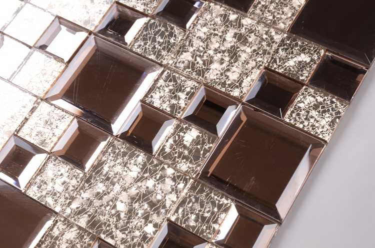 Villa Hotel Background Wall Decorative Mirror Patterns Mosaic