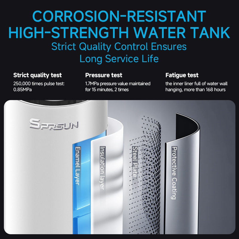 Тепловой насос для горячей воды Sprsun R290