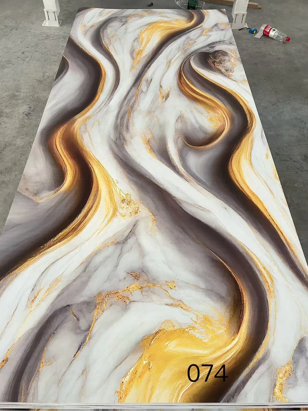 3mm*1220mm*2440mm Interior Decoration PVC Marble Wall Panel & PVC Board UV Marble Sheet
