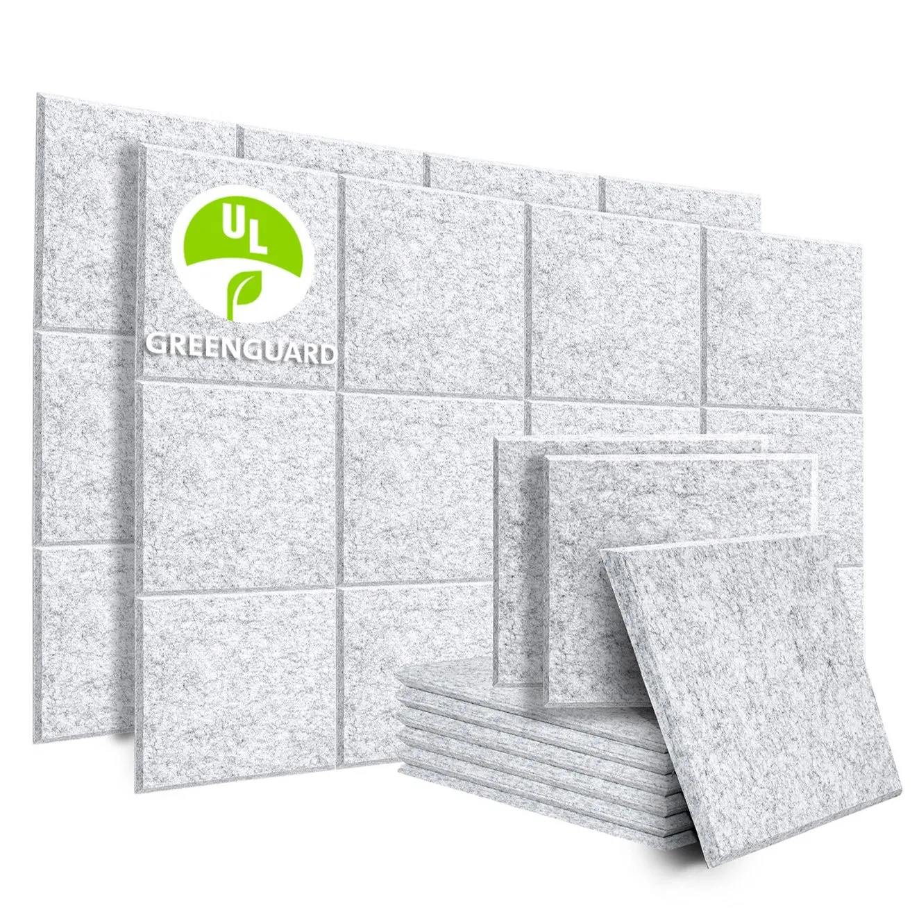 Bubos Acoustic Ceiling 3D Wall Soundproof Eco Friendly 100% Pet Felt Polyester Fiber Acoustic Panel