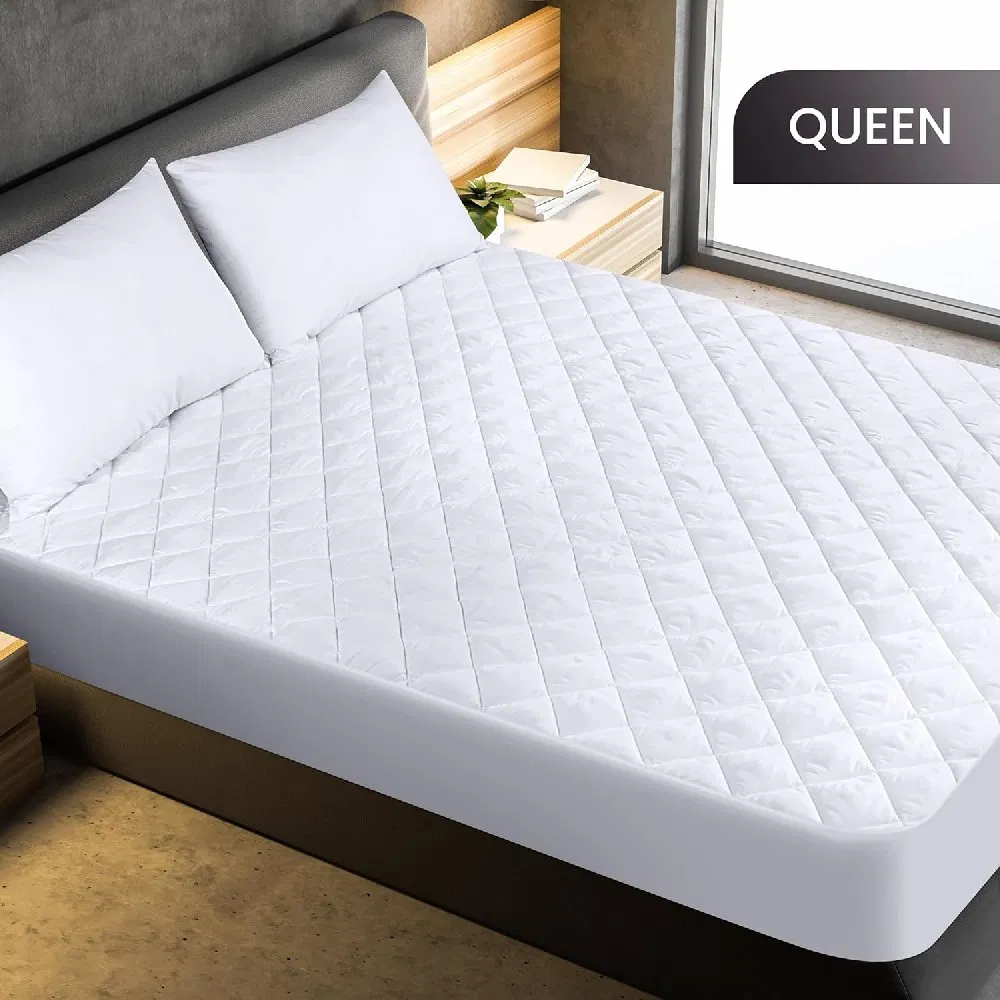 Wholesale High Quality Fitted Deep Pocket Mattress Protector Pad Washable Mattress Cover