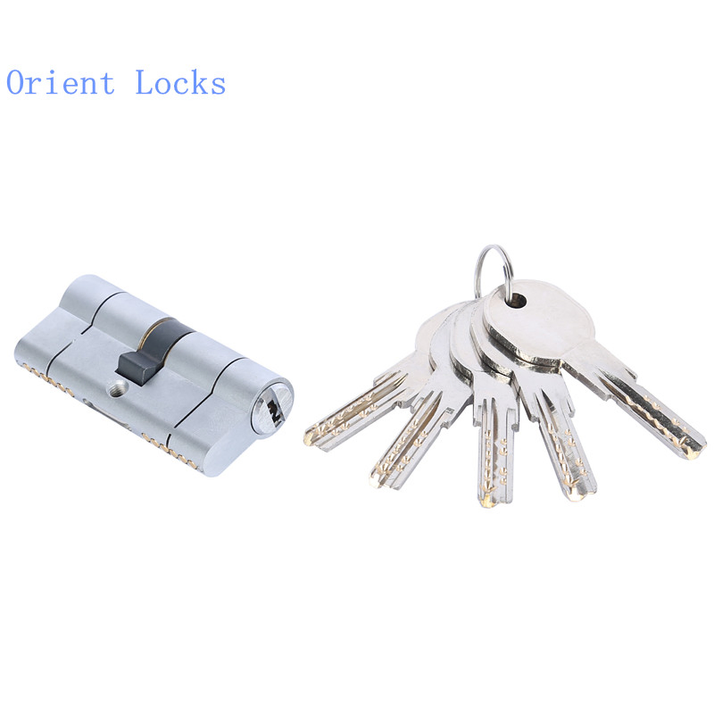 Euro Profile Lock Cylinder with up-Down Pin with Anti-Break Strip & Snap