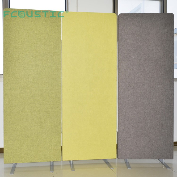 Eco-Friendly Polyester Acoustic Panel Office Partition Acoustic Folding Screen Room Divider