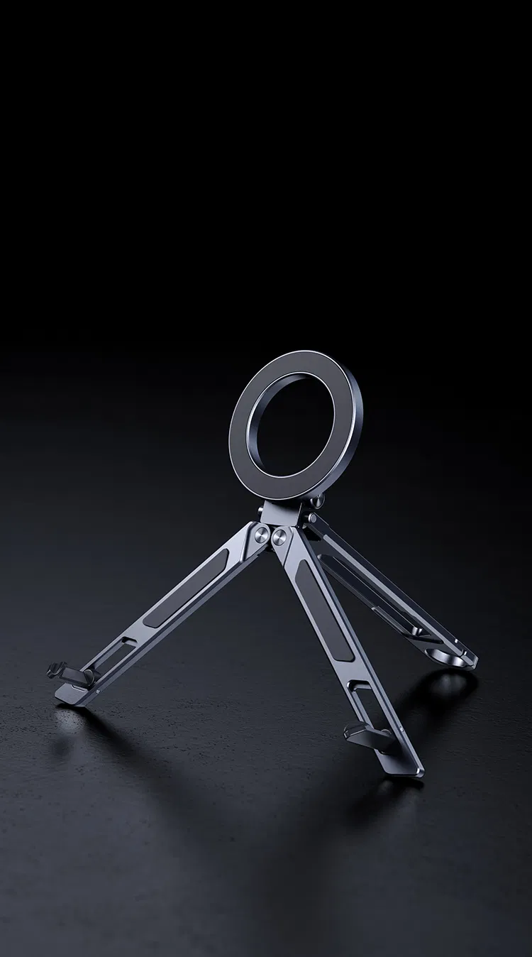 Магнитный держатель телефона на присоске, алюминиевый