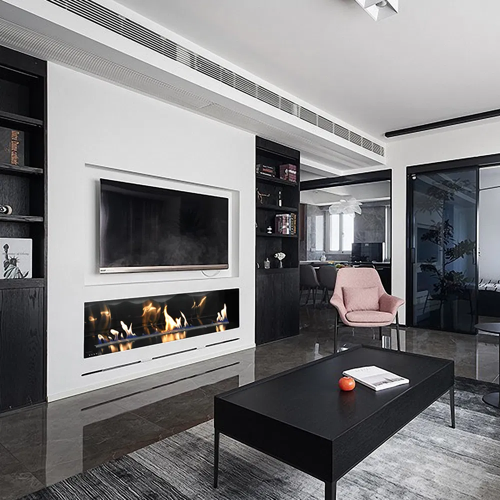 Art Fireplace New Remote Controlled Automatic Ethanol Burner Af150