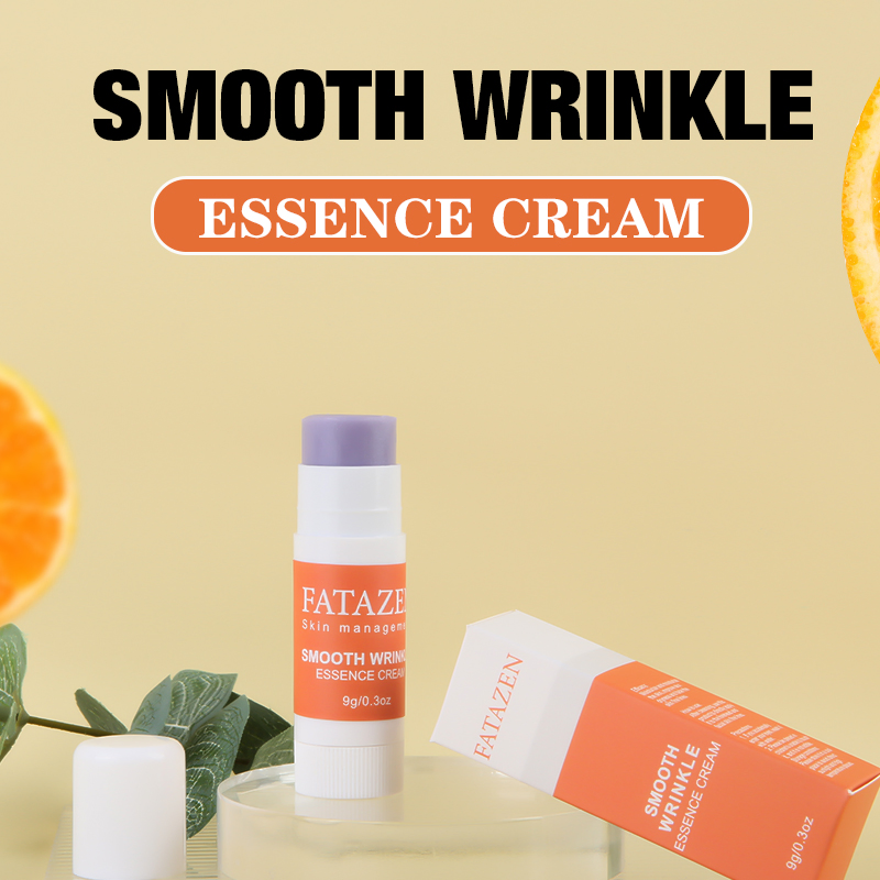 Smooth Wrinkle Essence Skincare Stick Anti Aging Moisturizing Fine Lines Facial Cream