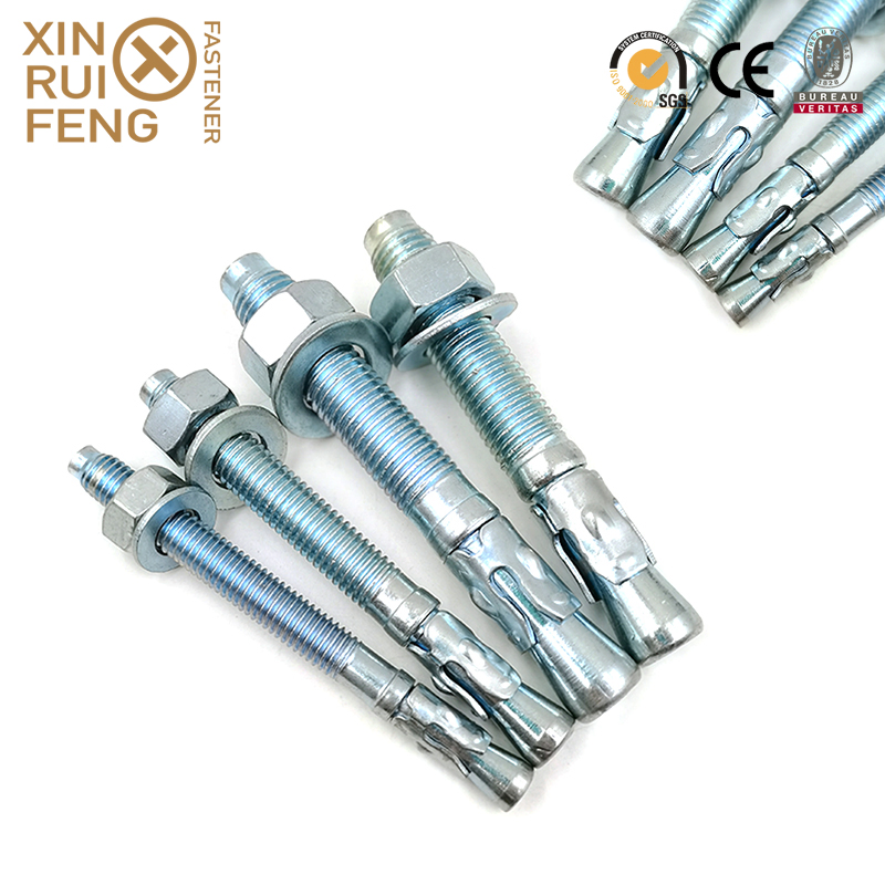 Оцинкованный клиновой анкер из углеродистой стали