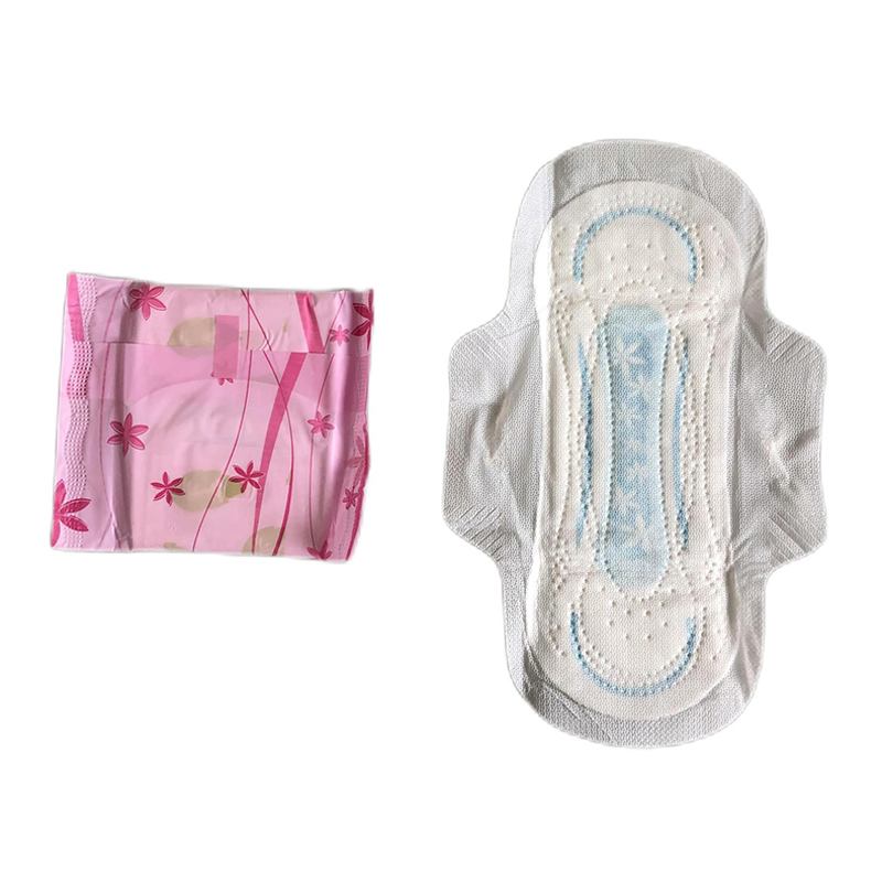 Factory Wholesale Organic Antimicrobial Nighttime Disposable Sanitary Napkins with Soft Texture