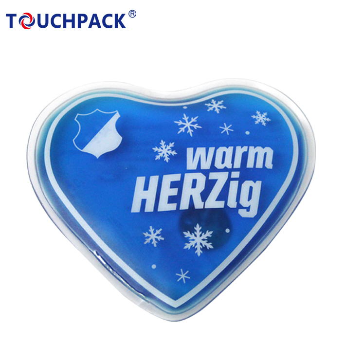 Low Price Promotion Gift Heart Shape Instant Heating Pack Handwarmer