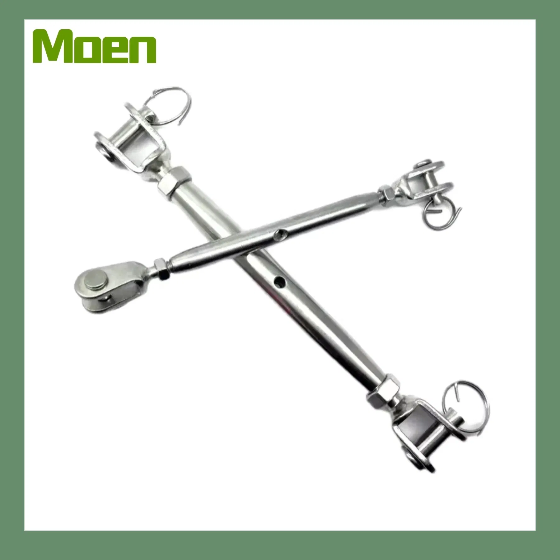 M5-M20 Carton Steel Galvanized Jaw Type Turnbuckles