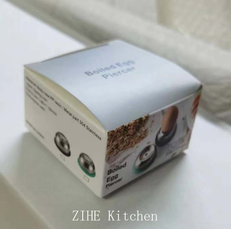 Egg Beaters Home Boiled Eggs Anti-Cracking Tool Piercing Machine Zihe Kitchen